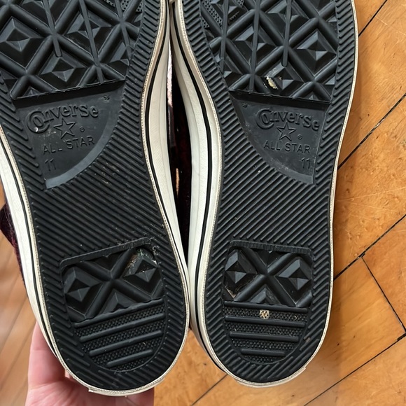Woolrich X Chuck Taylor Hi-Top All Stars - Sz 11 - Picture 9 of 12